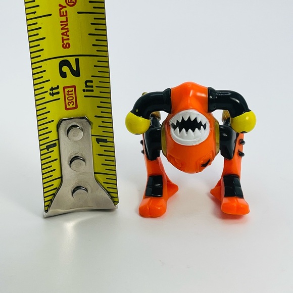 Z-bots Micro Machines Jawbreaker Figure Galoob Vintage 1993 Zbots Orange Alien - Picture 7 of 7
